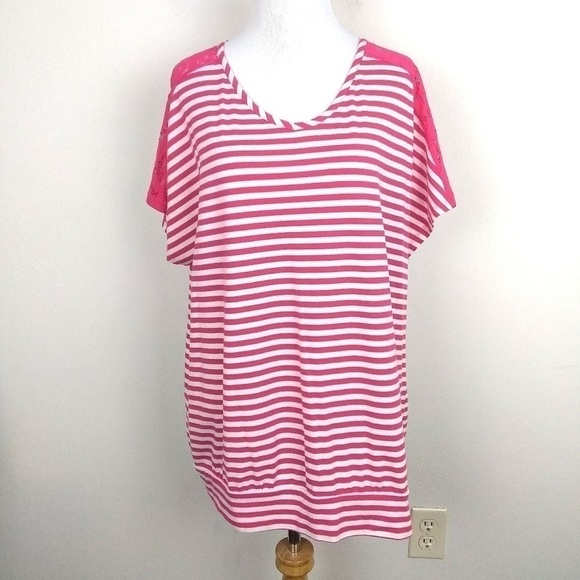 Faded Glory Top | sz 1X plus size oversized - Picture 1 of 4